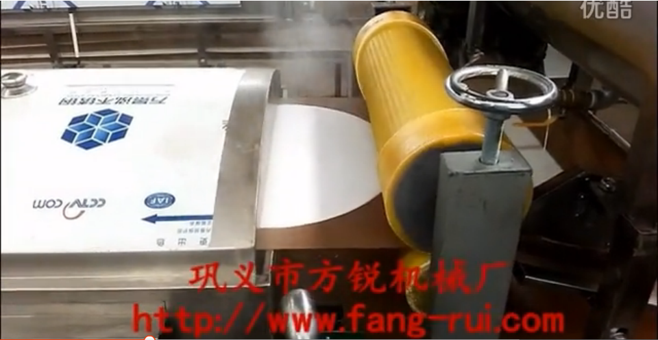 方銳手工圓形涼皮機(jī)視頻